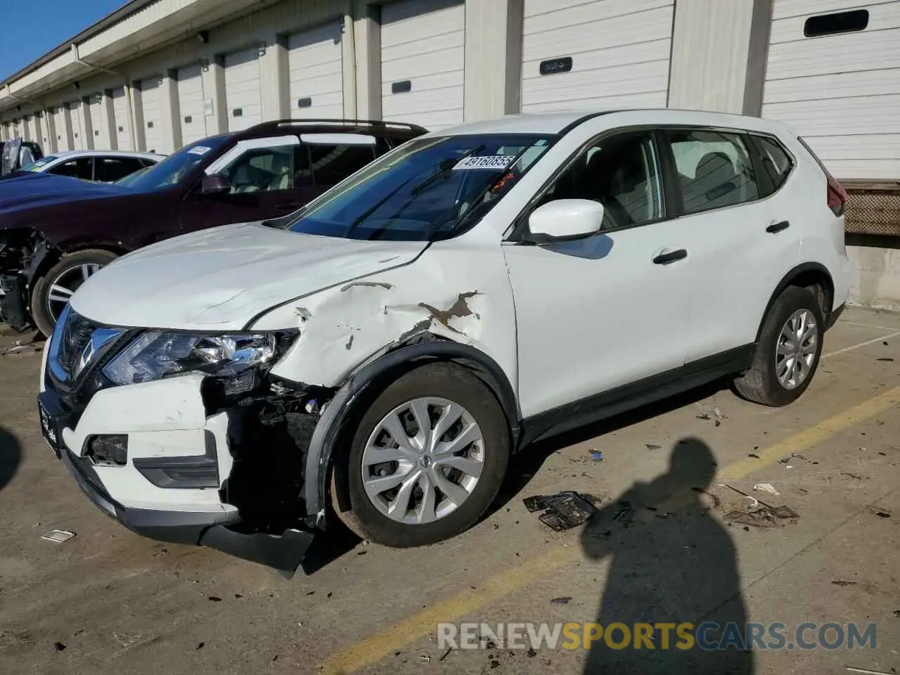 1 Photograph of a damaged car KNMAT2MT9LP528210 NISSAN ROGUE 2020