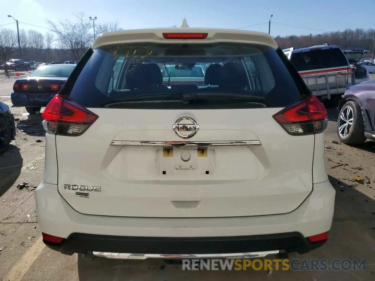 6 Photograph of a damaged car KNMAT2MT9LP528210 NISSAN ROGUE 2020