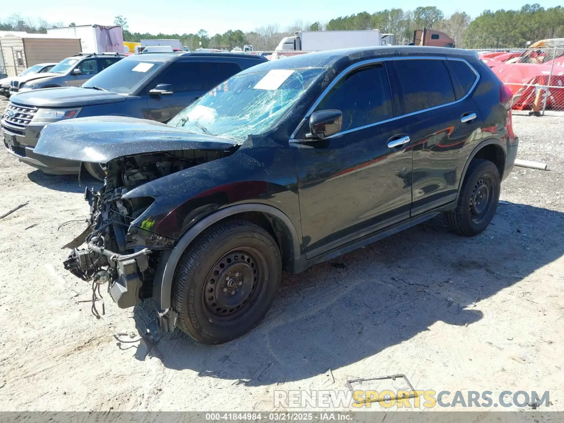 2 Photograph of a damaged car KNMAT2MT9LP529339 NISSAN ROGUE 2020