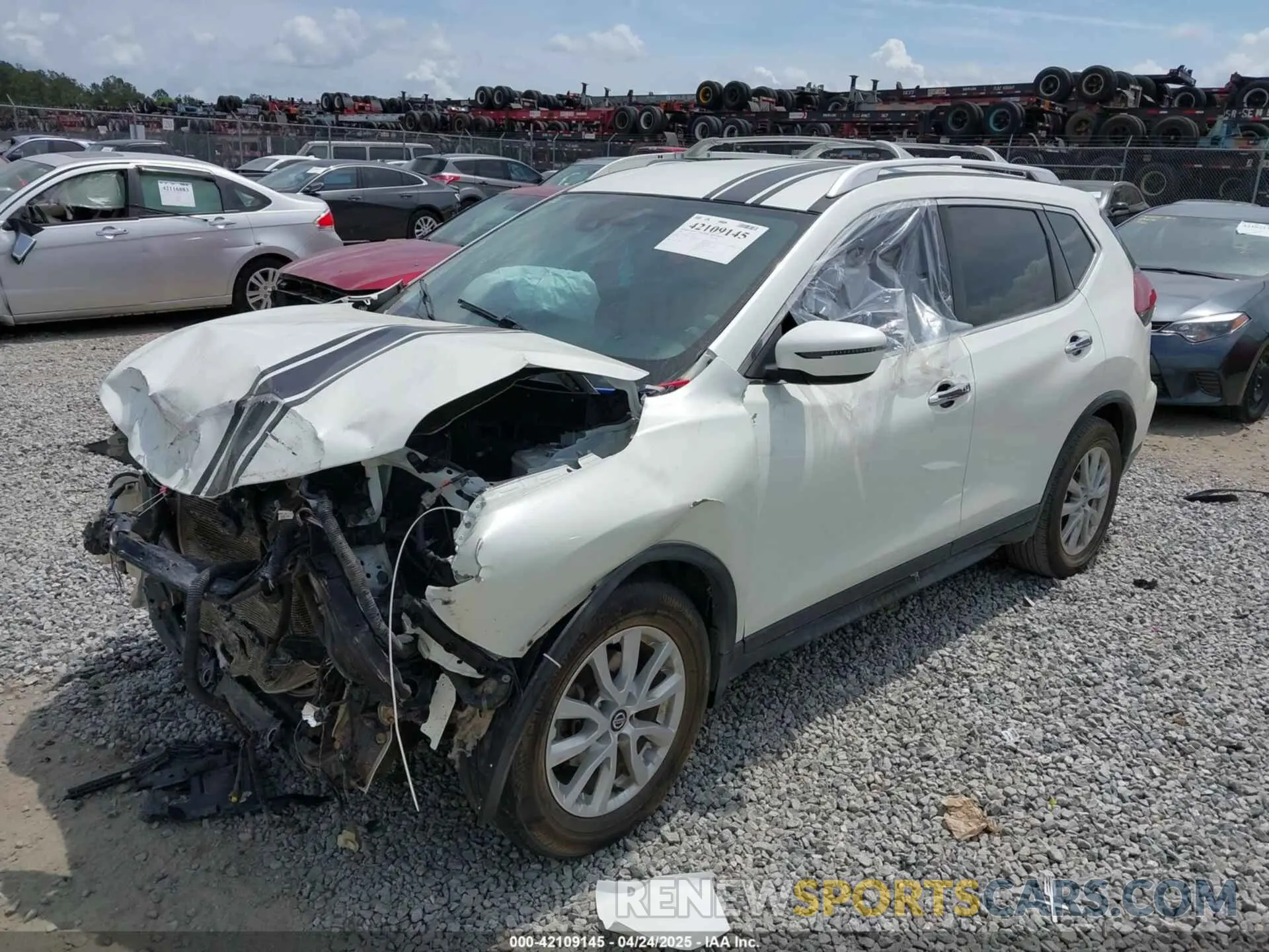 2 Photograph of a damaged car KNMAT2MTXLP502022 NISSAN ROGUE 2020
