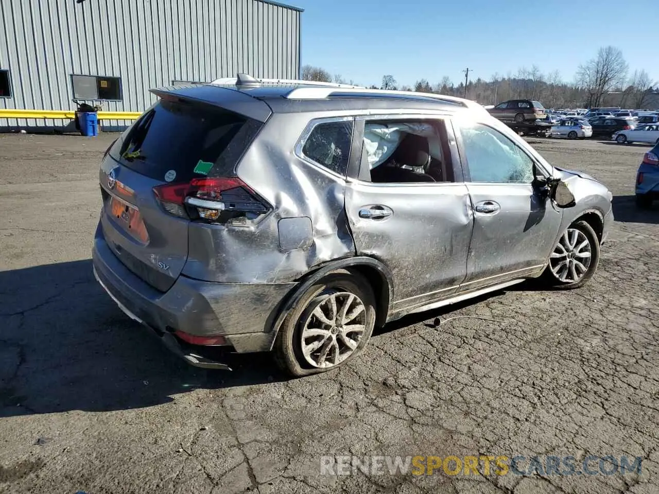 3 Photograph of a damaged car KNMAT2MTXLP509682 NISSAN ROGUE 2020