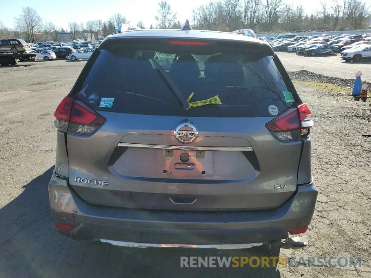 6 Photograph of a damaged car KNMAT2MTXLP509682 NISSAN ROGUE 2020