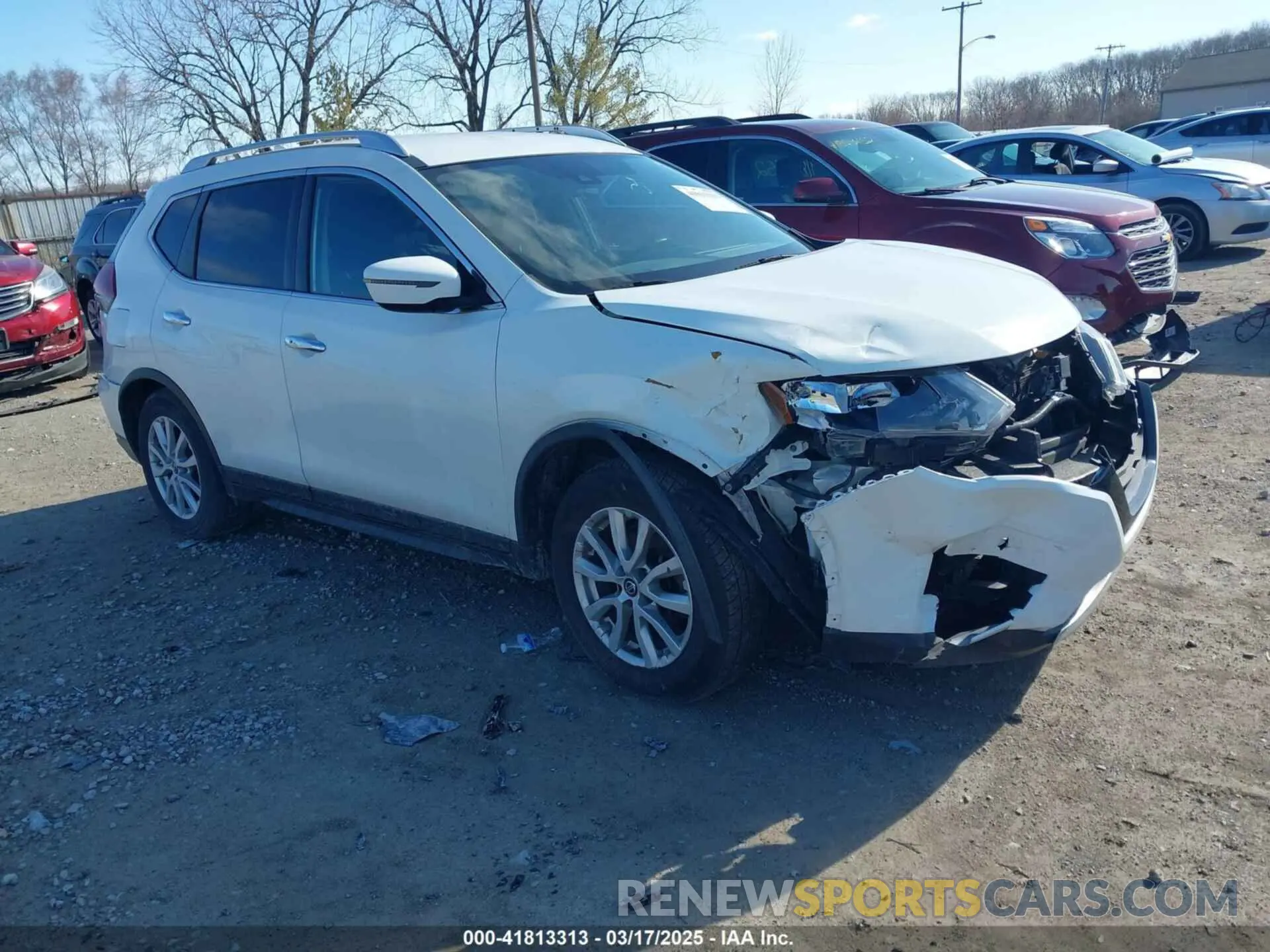 1 Photograph of a damaged car KNMAT2MTXLP511481 NISSAN ROGUE 2020