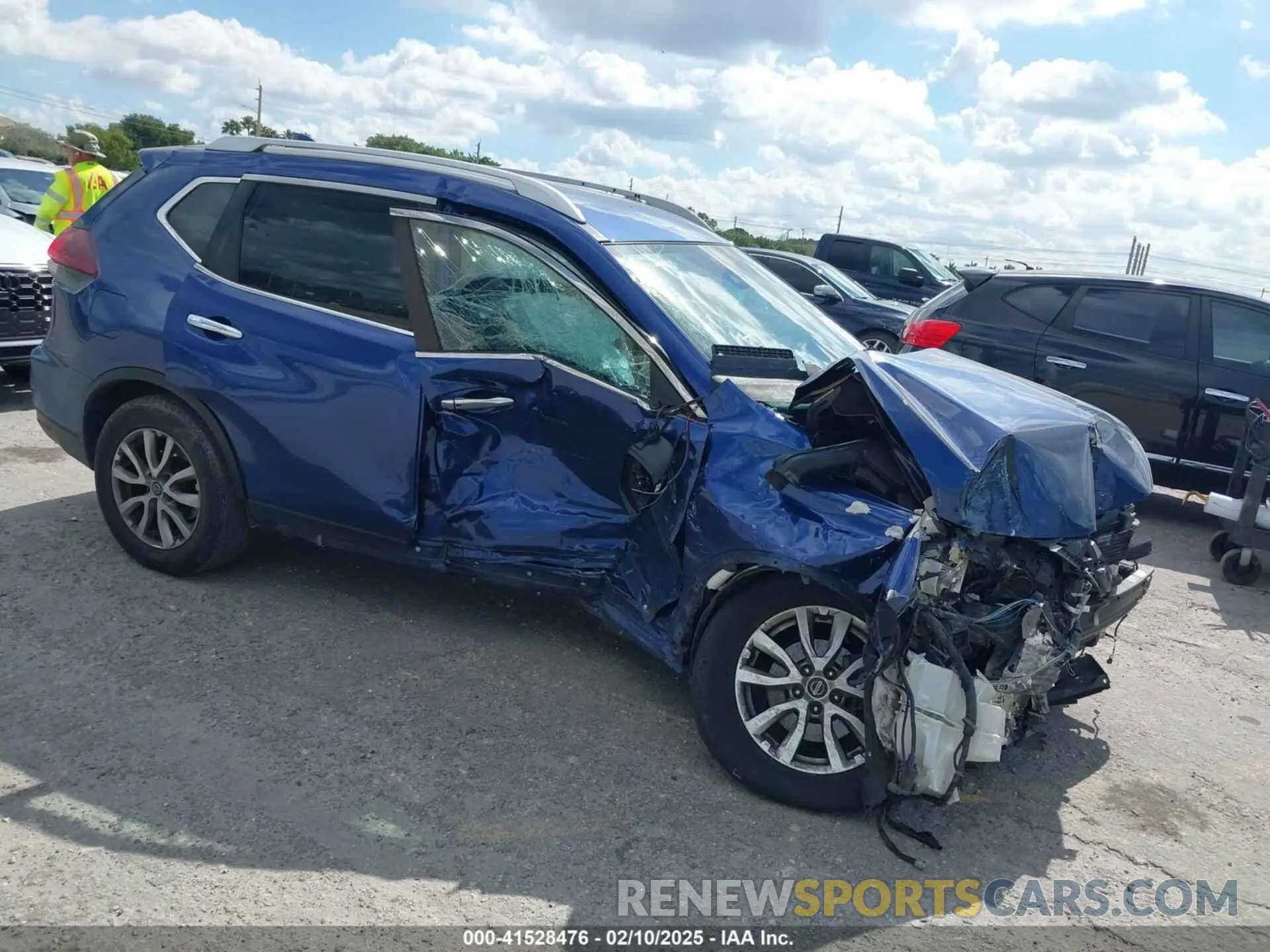 1 Photograph of a damaged car KNMAT2MTXLP540415 NISSAN ROGUE 2020