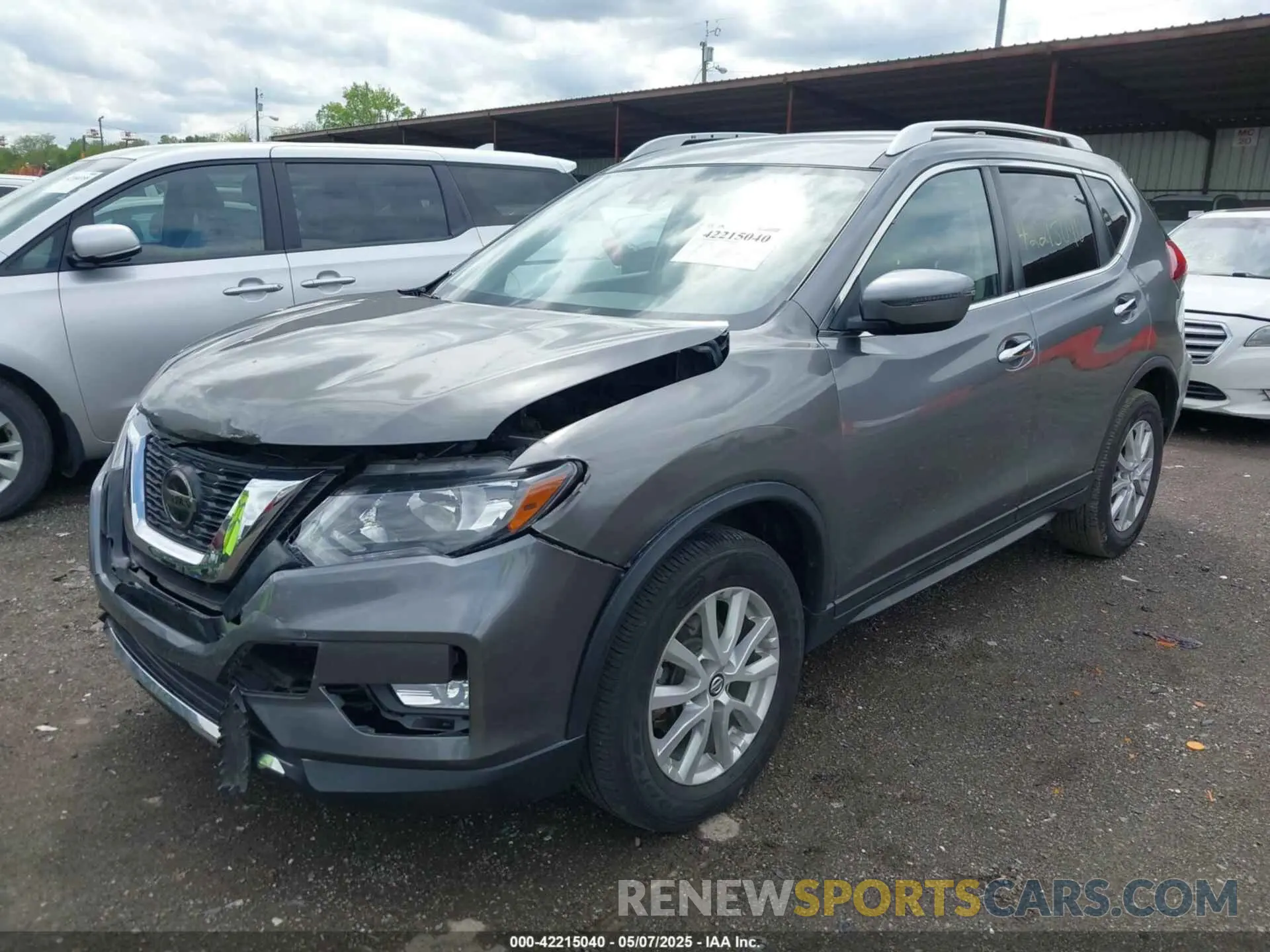 2 Photograph of a damaged car KNMAT2MV0LP505531 NISSAN ROGUE 2020