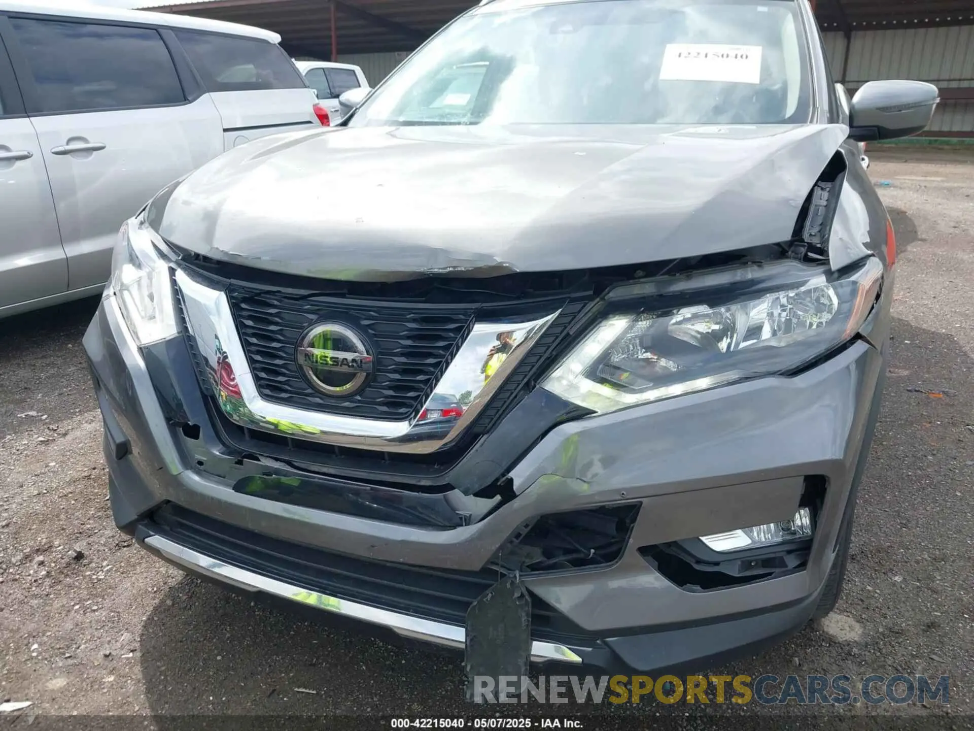 6 Photograph of a damaged car KNMAT2MV0LP505531 NISSAN ROGUE 2020