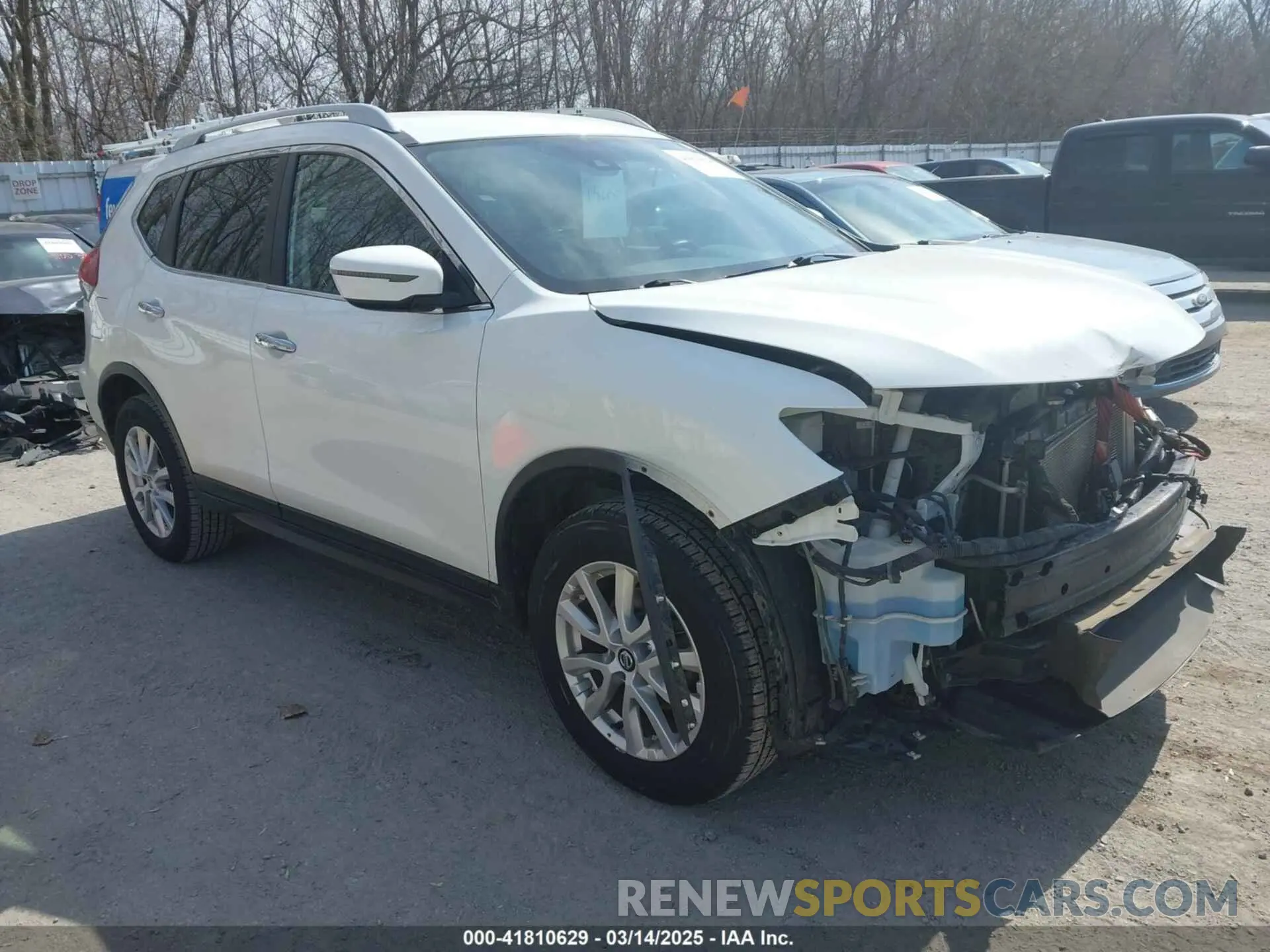 1 Photograph of a damaged car KNMAT2MV0LP511443 NISSAN ROGUE 2020