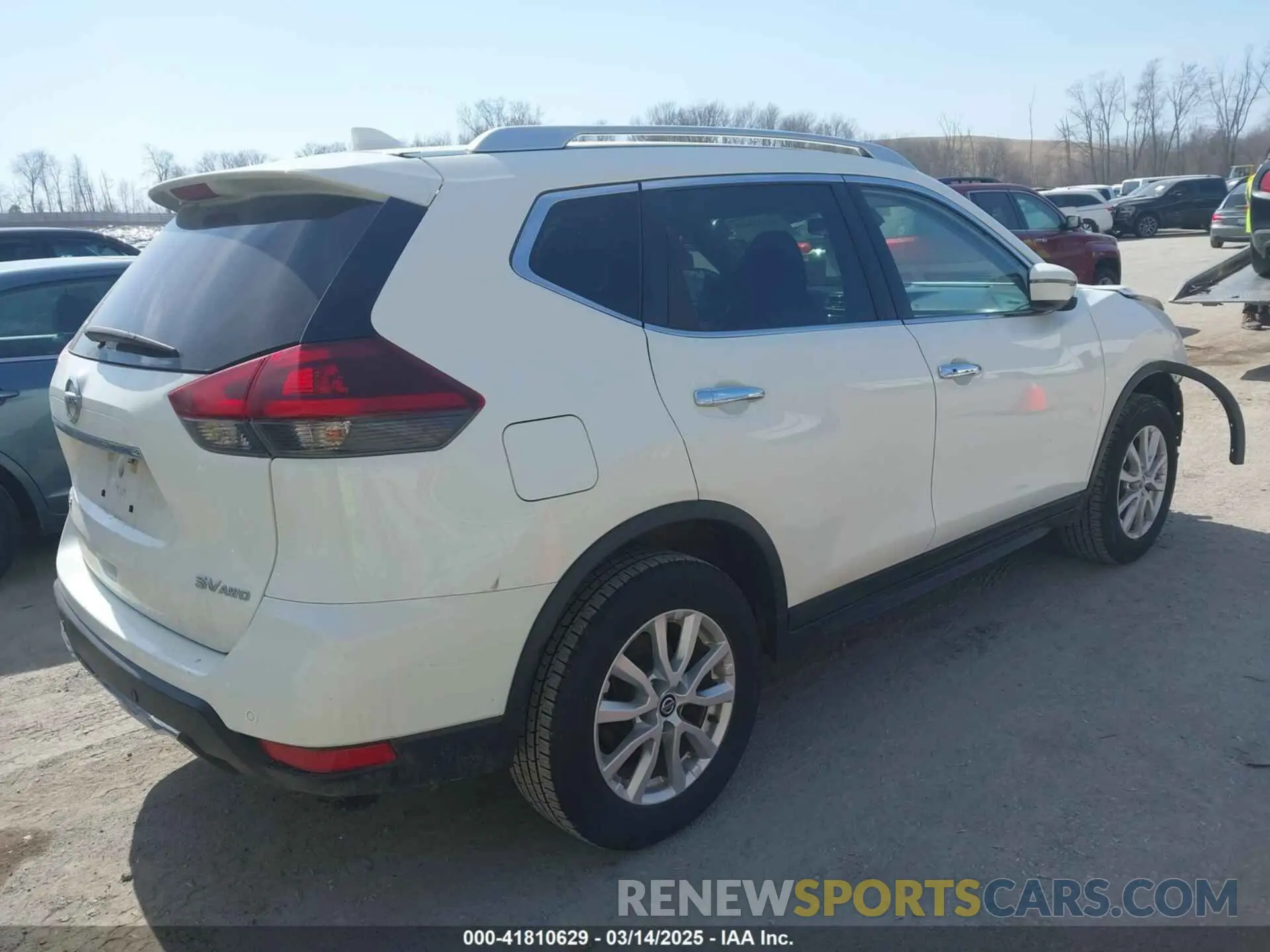 4 Photograph of a damaged car KNMAT2MV0LP511443 NISSAN ROGUE 2020