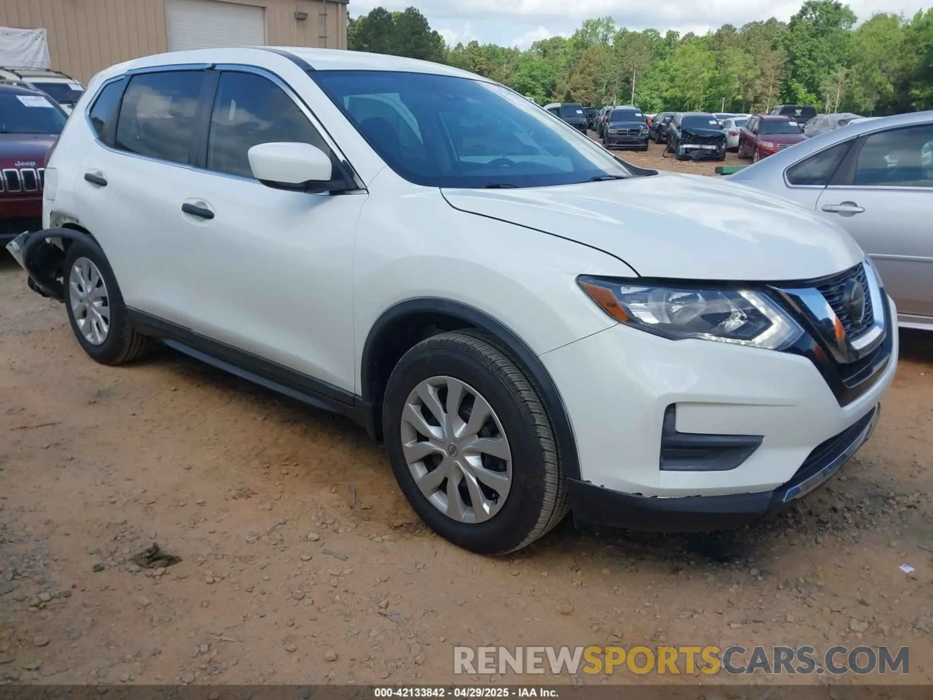 1 Photograph of a damaged car KNMAT2MV0LP521440 NISSAN ROGUE 2020