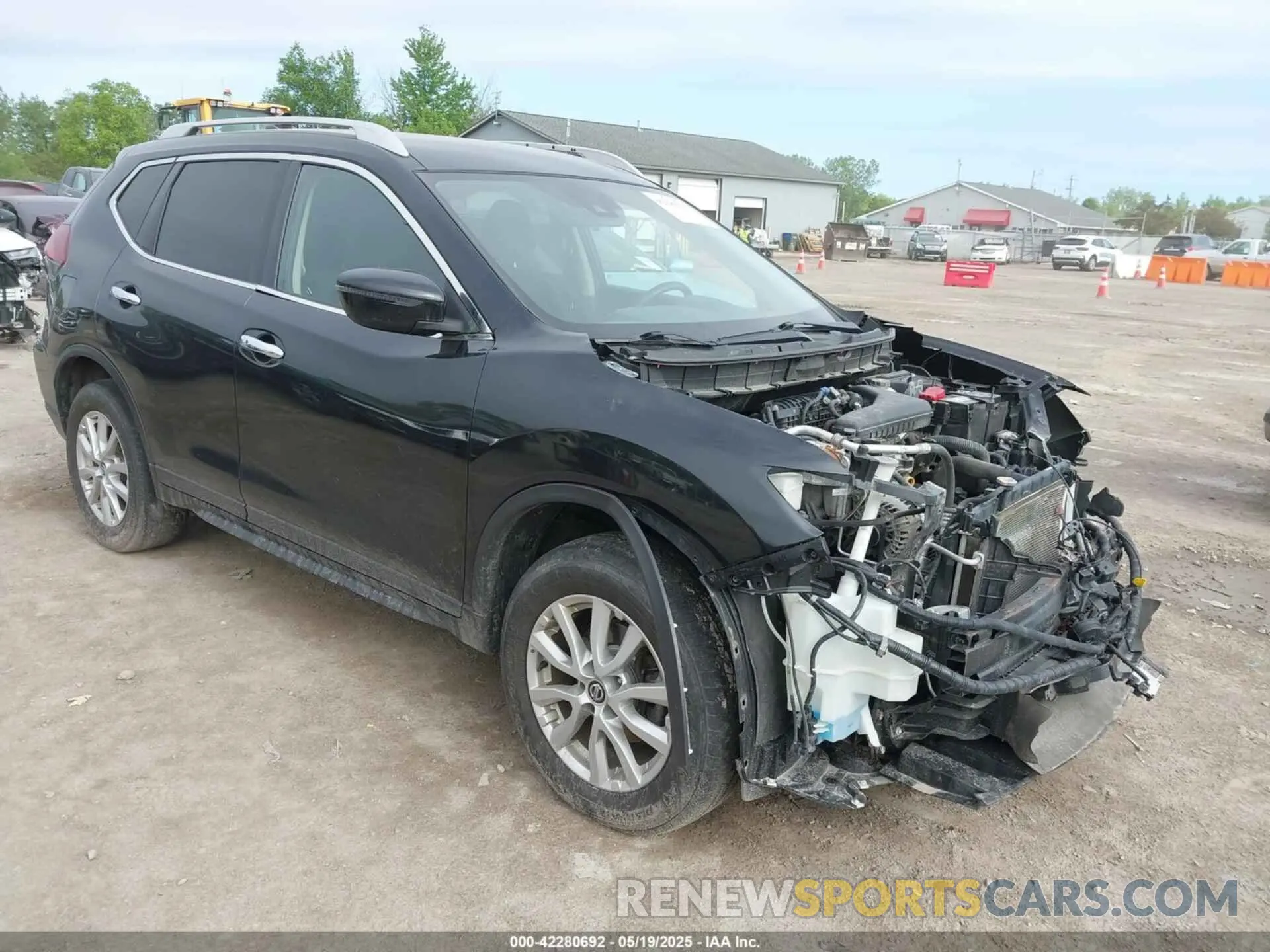 1 Photograph of a damaged car KNMAT2MV0LP529327 NISSAN ROGUE 2020