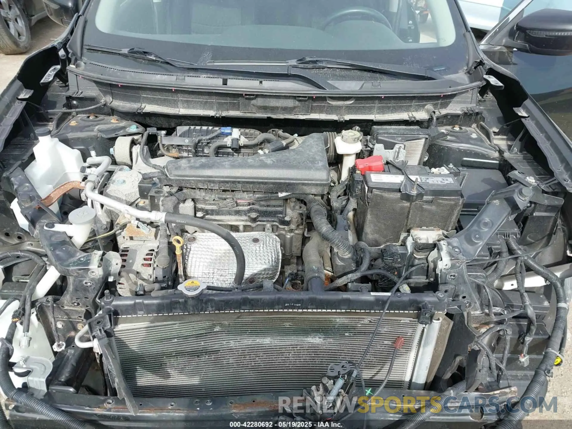 10 Photograph of a damaged car KNMAT2MV0LP529327 NISSAN ROGUE 2020