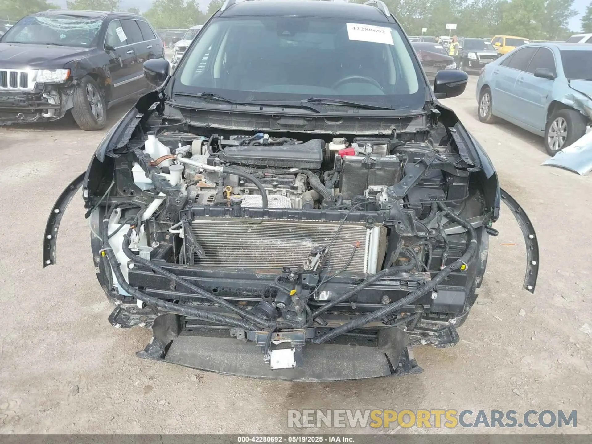 6 Photograph of a damaged car KNMAT2MV0LP529327 NISSAN ROGUE 2020