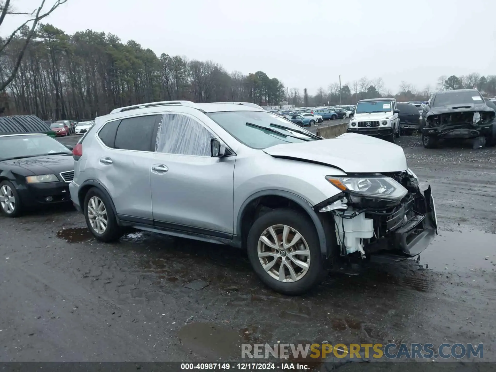 1 Photograph of a damaged car KNMAT2MV0LP531949 NISSAN ROGUE 2020