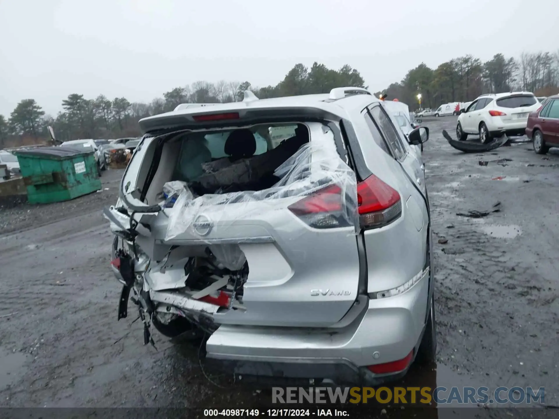 15 Photograph of a damaged car KNMAT2MV0LP531949 NISSAN ROGUE 2020