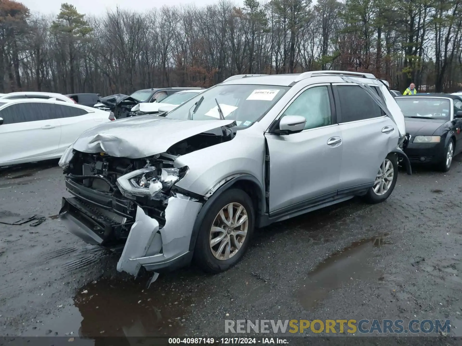 2 Photograph of a damaged car KNMAT2MV0LP531949 NISSAN ROGUE 2020