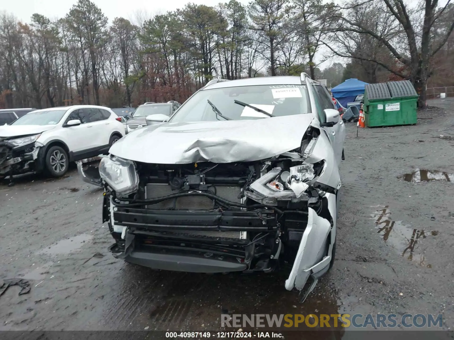 6 Photograph of a damaged car KNMAT2MV0LP531949 NISSAN ROGUE 2020