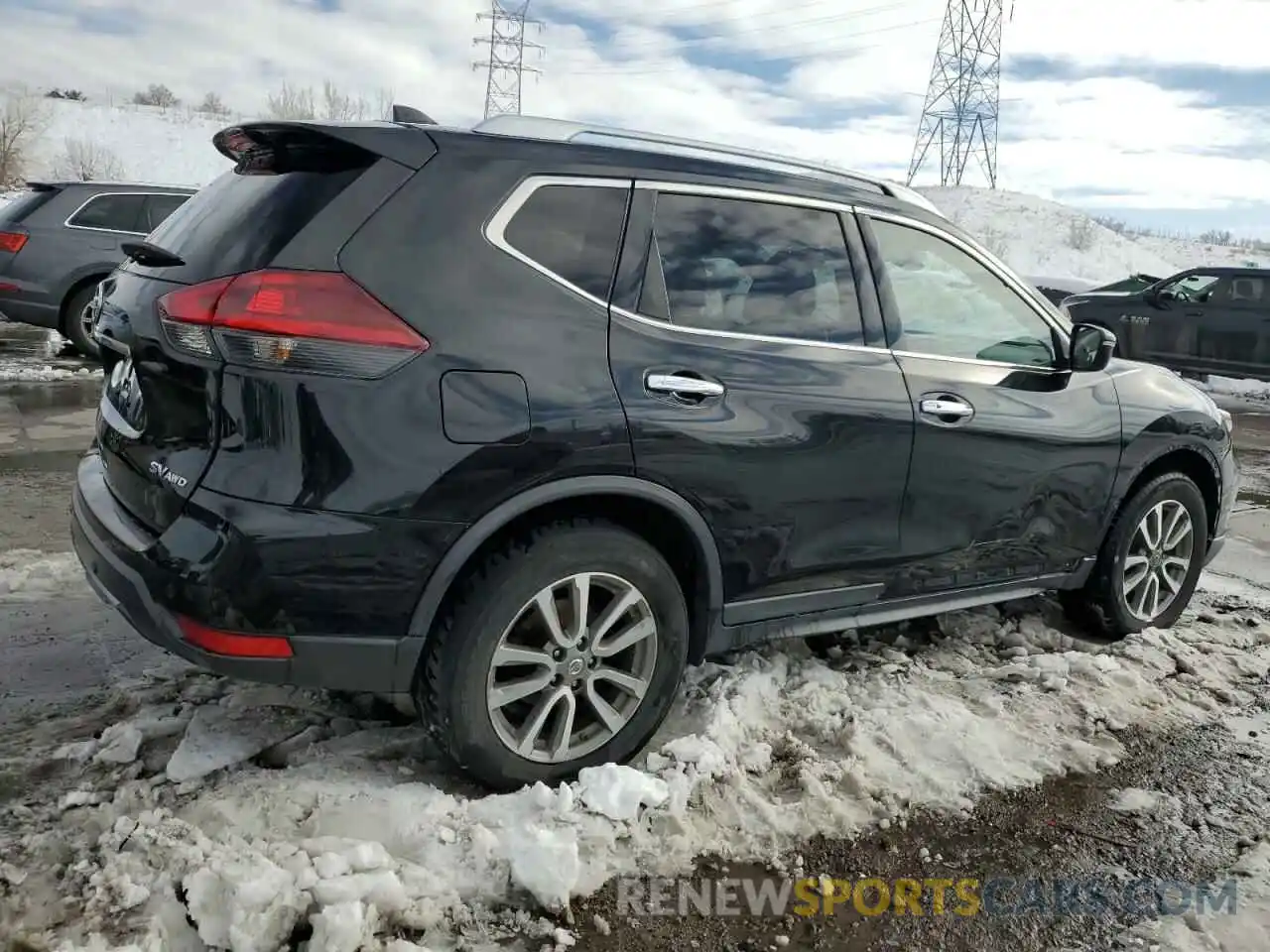 3 Photograph of a damaged car KNMAT2MV1LP503433 NISSAN ROGUE 2020