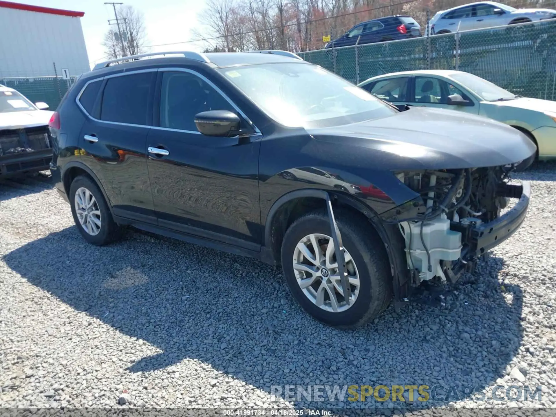 1 Photograph of a damaged car KNMAT2MV1LP513590 NISSAN ROGUE 2020