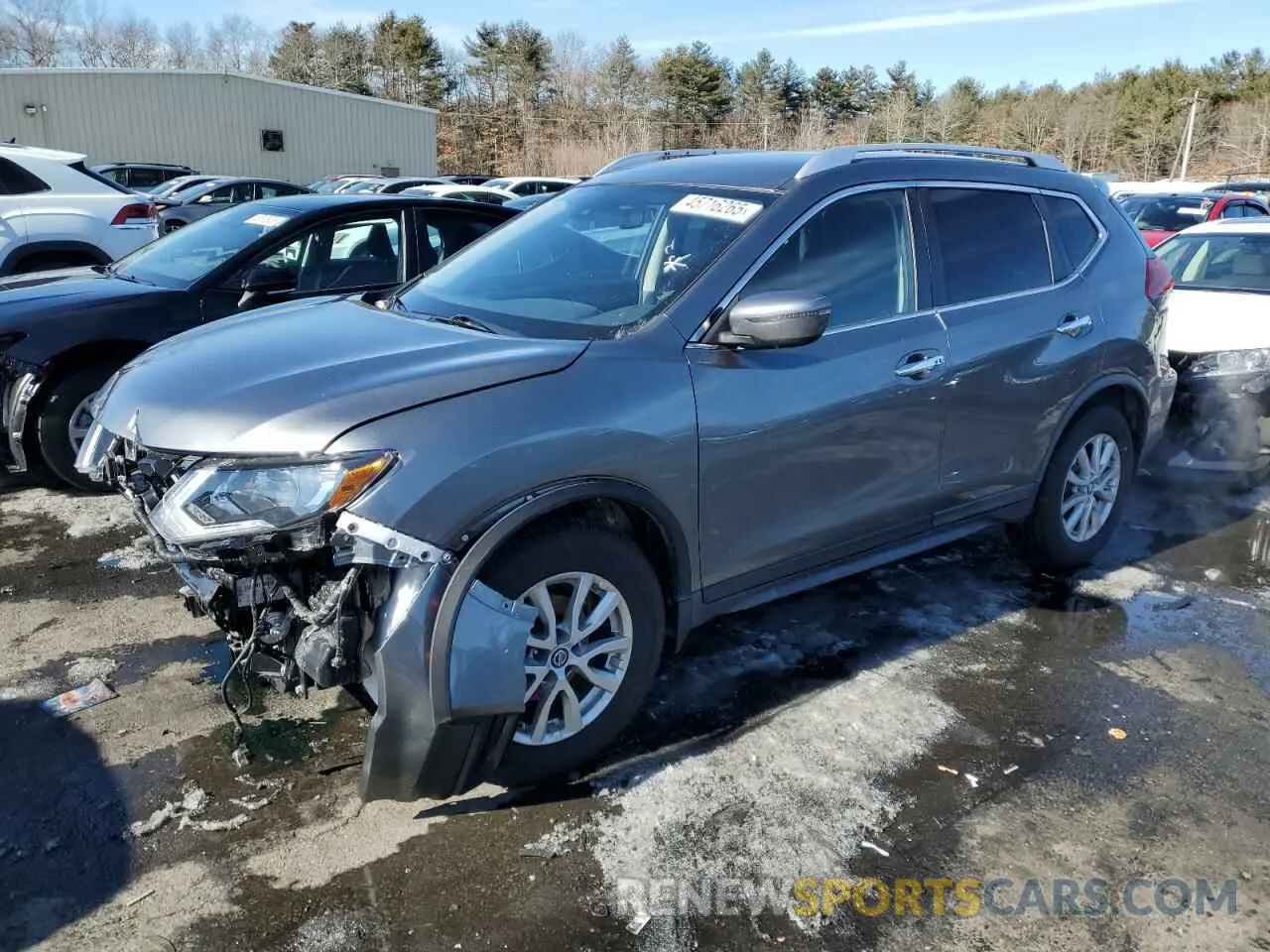 1 Photograph of a damaged car KNMAT2MV1LP515758 NISSAN ROGUE 2020
