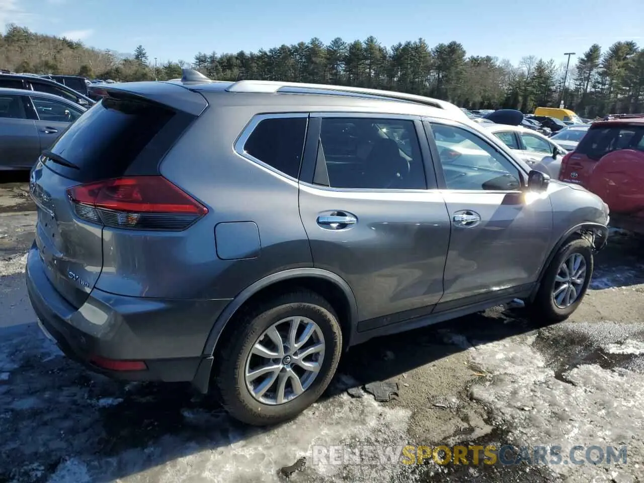 3 Photograph of a damaged car KNMAT2MV1LP515758 NISSAN ROGUE 2020