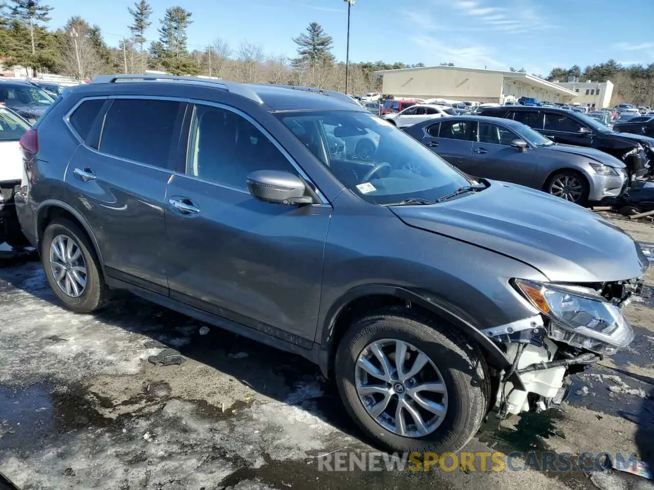 4 Photograph of a damaged car KNMAT2MV1LP515758 NISSAN ROGUE 2020
