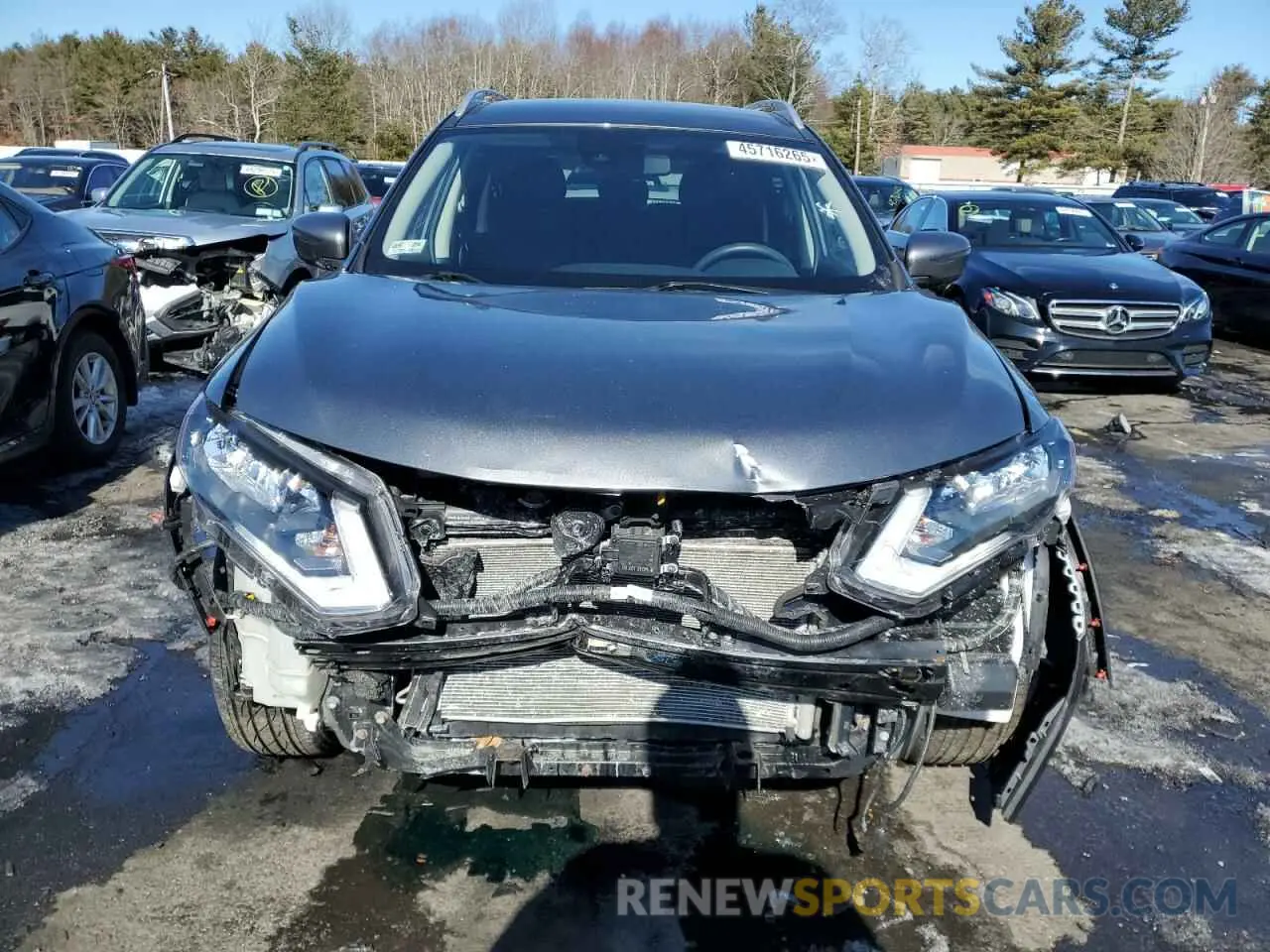 5 Photograph of a damaged car KNMAT2MV1LP515758 NISSAN ROGUE 2020