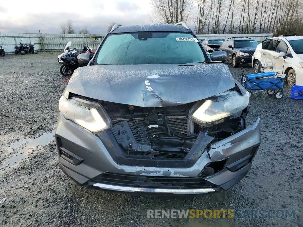 5 Photograph of a damaged car KNMAT2MV1LP517123 NISSAN ROGUE 2020