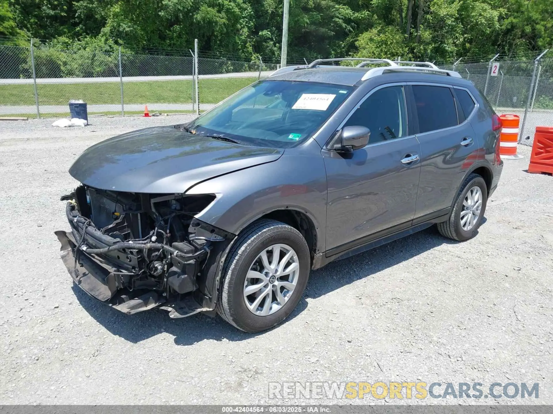 2 Photograph of a damaged car KNMAT2MV1LP532253 NISSAN ROGUE 2020