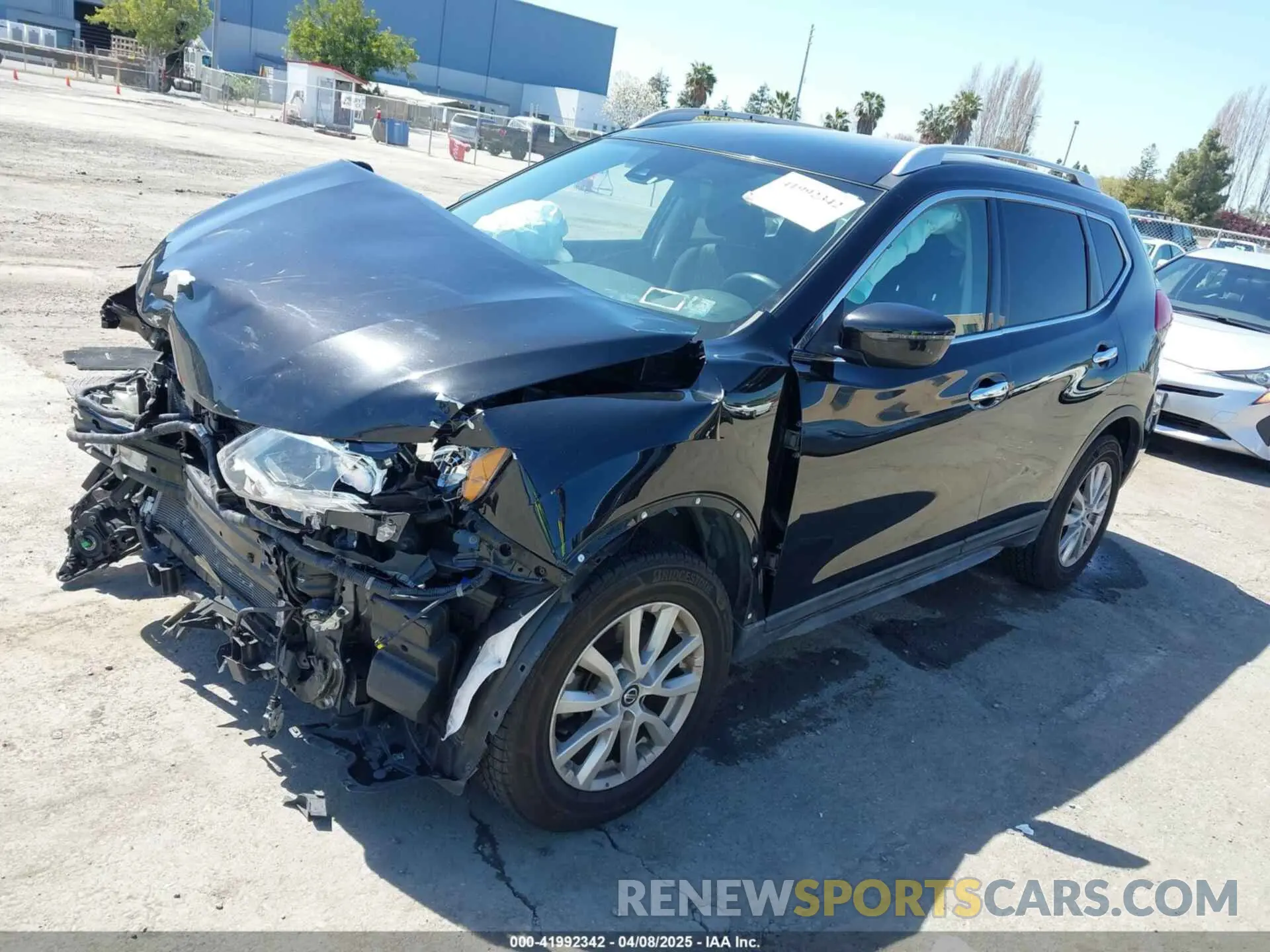 2 Photograph of a damaged car KNMAT2MV1LP533323 NISSAN ROGUE 2020