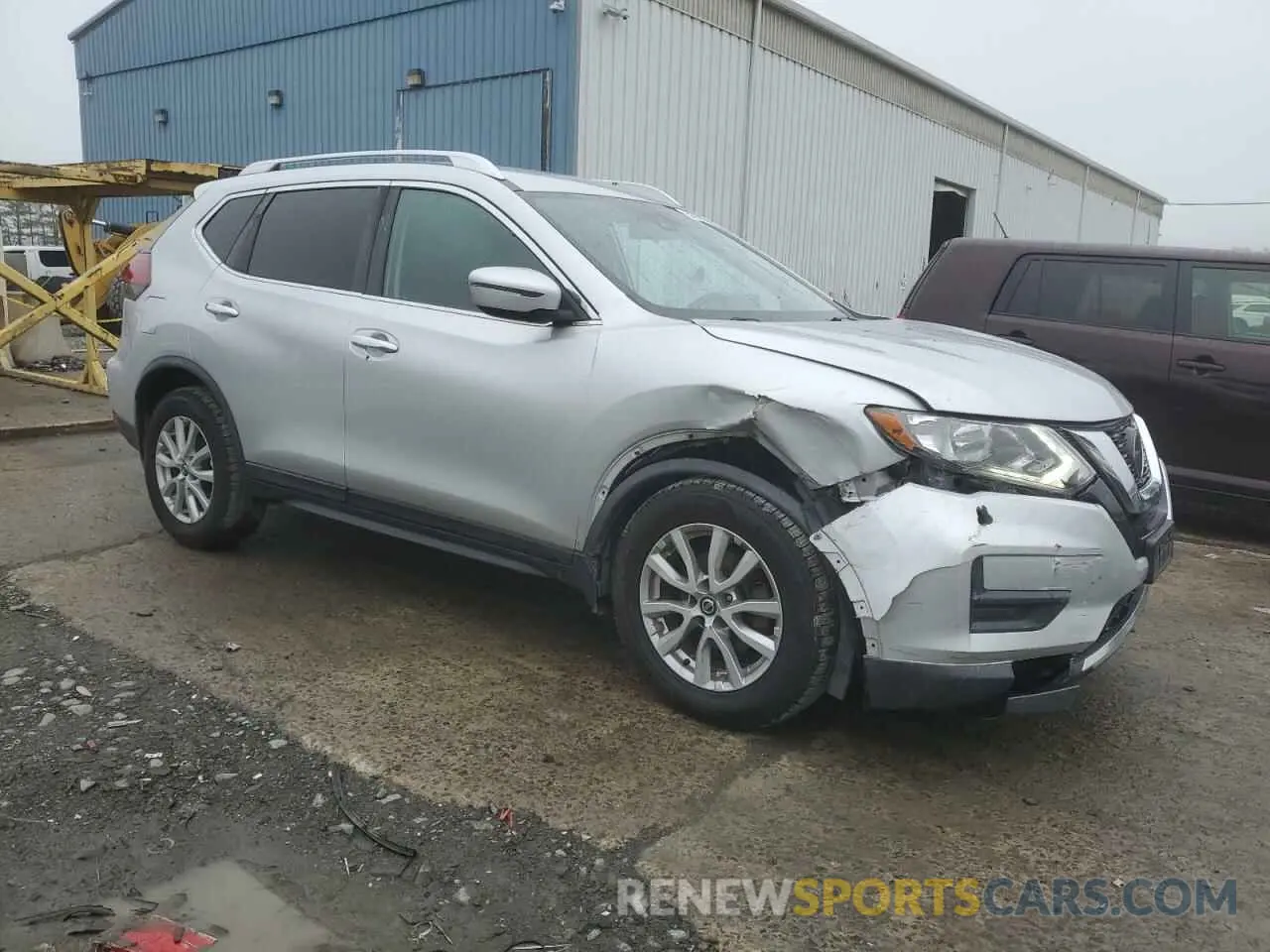 4 Photograph of a damaged car KNMAT2MV2LP509869 NISSAN ROGUE 2020