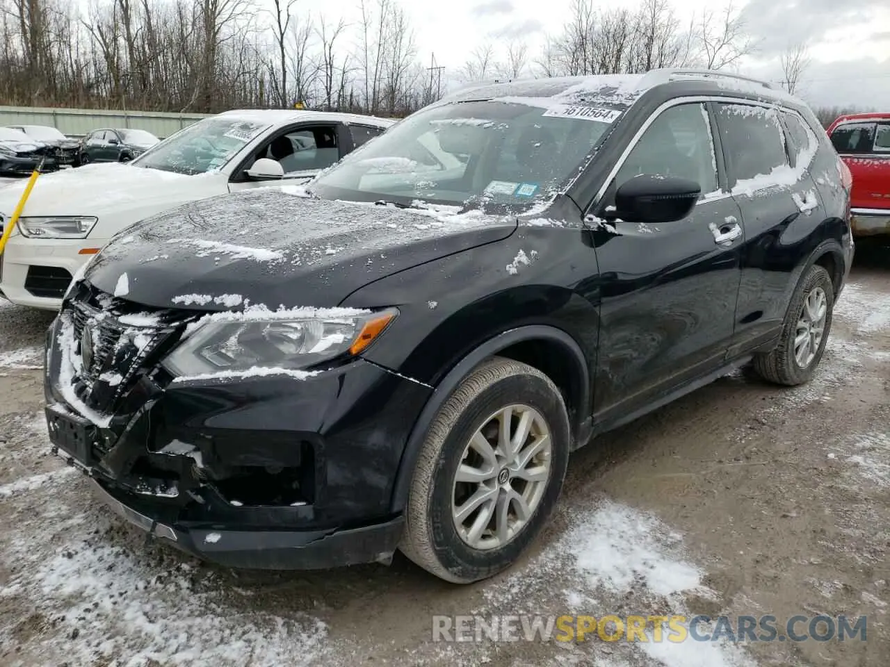 1 Photograph of a damaged car KNMAT2MV2LP512982 NISSAN ROGUE 2020