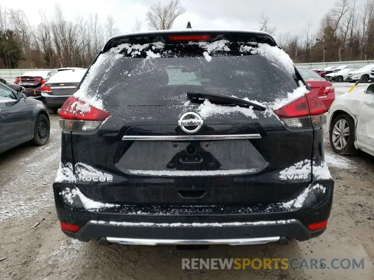 6 Photograph of a damaged car KNMAT2MV2LP512982 NISSAN ROGUE 2020