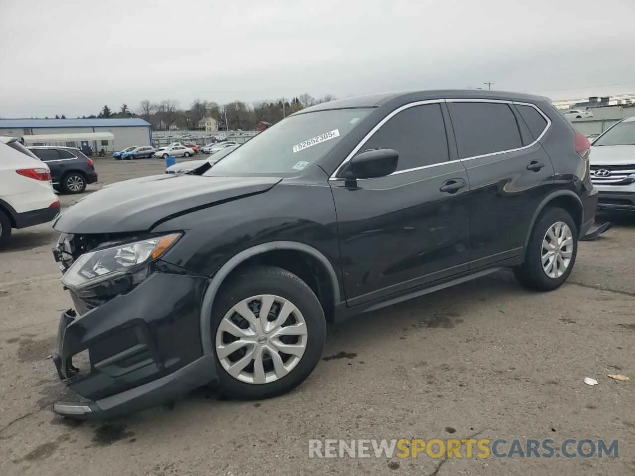 1 Photograph of a damaged car KNMAT2MV2LP518622 NISSAN ROGUE 2020