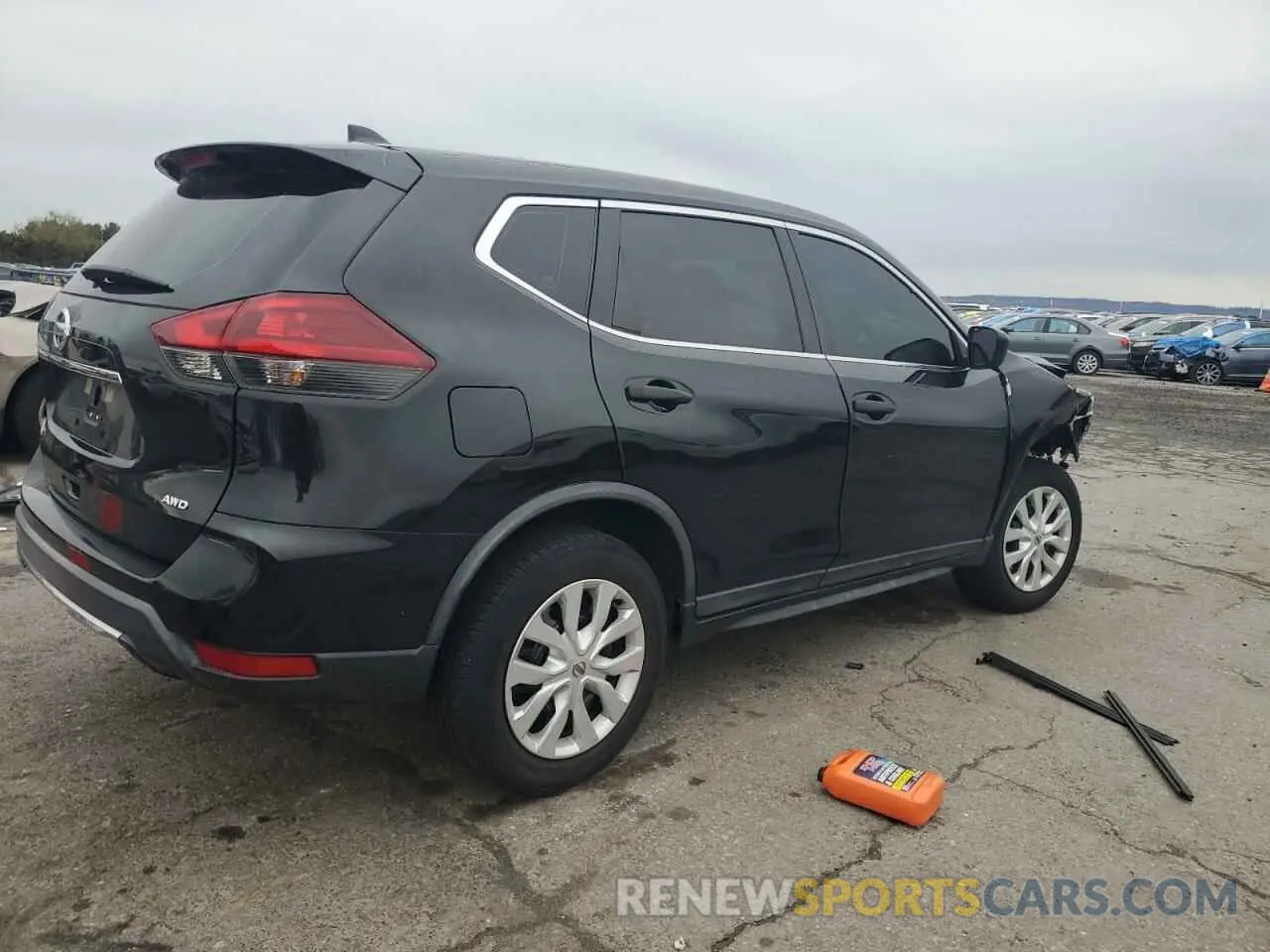 3 Photograph of a damaged car KNMAT2MV2LP518622 NISSAN ROGUE 2020