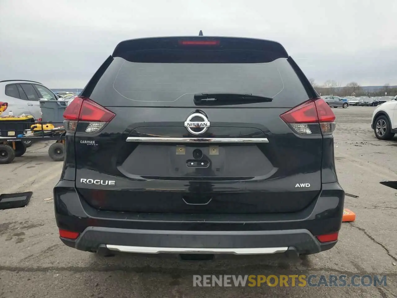 6 Photograph of a damaged car KNMAT2MV2LP518622 NISSAN ROGUE 2020