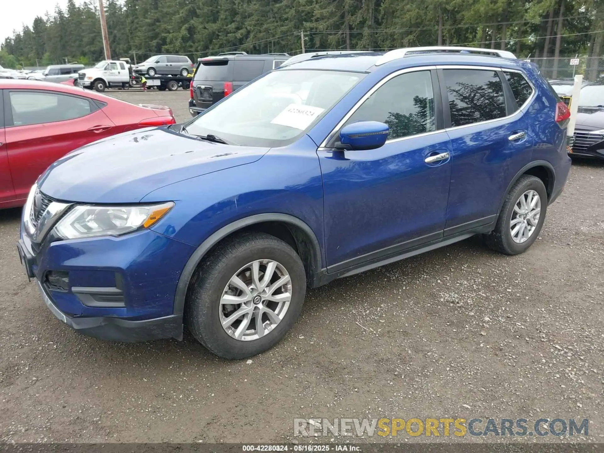 2 Photograph of a damaged car KNMAT2MV2LP528891 NISSAN ROGUE 2020