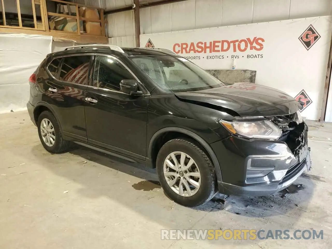 4 Photograph of a damaged car KNMAT2MV2LP540684 NISSAN ROGUE 2020