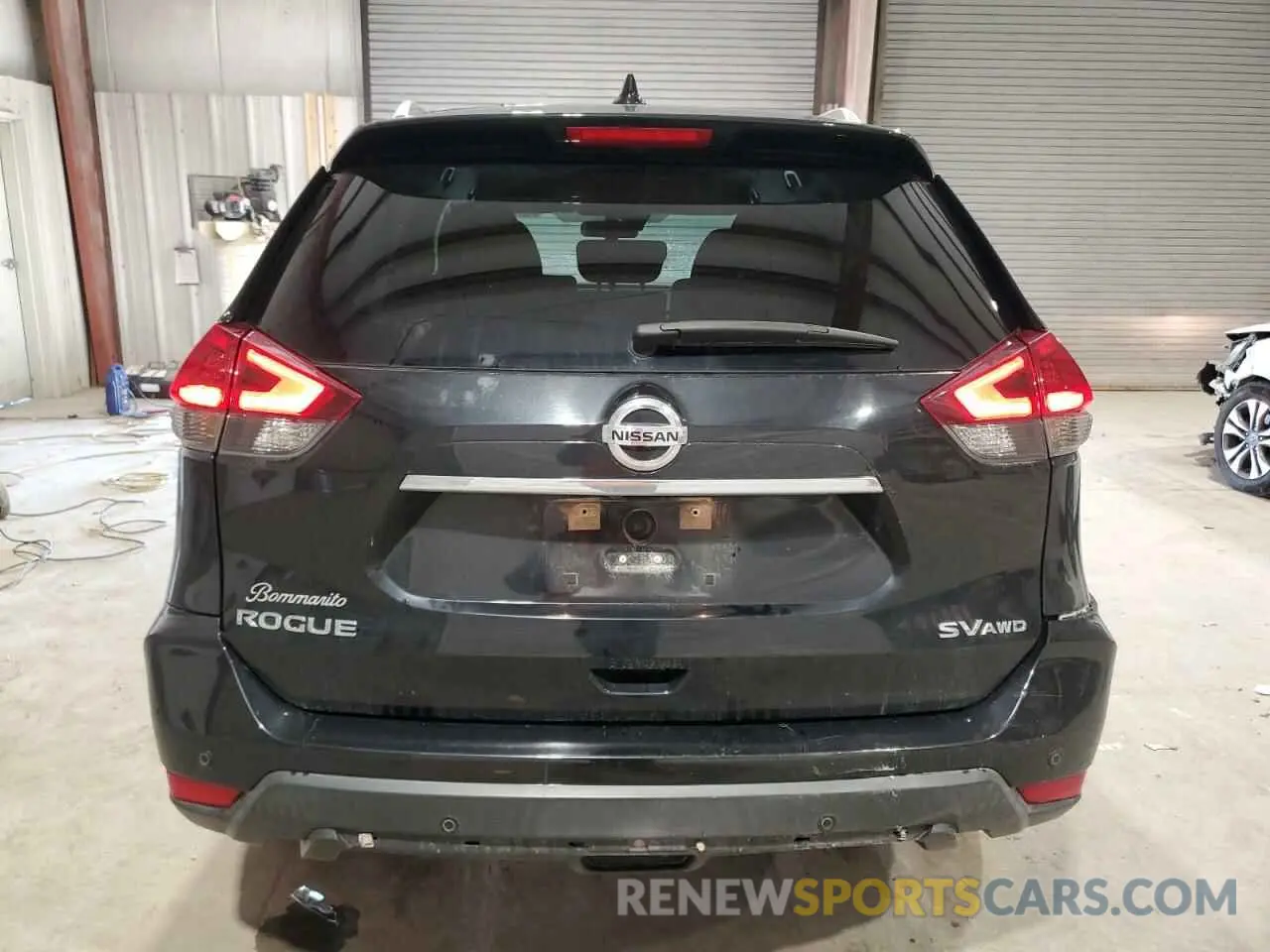 6 Photograph of a damaged car KNMAT2MV2LP540684 NISSAN ROGUE 2020