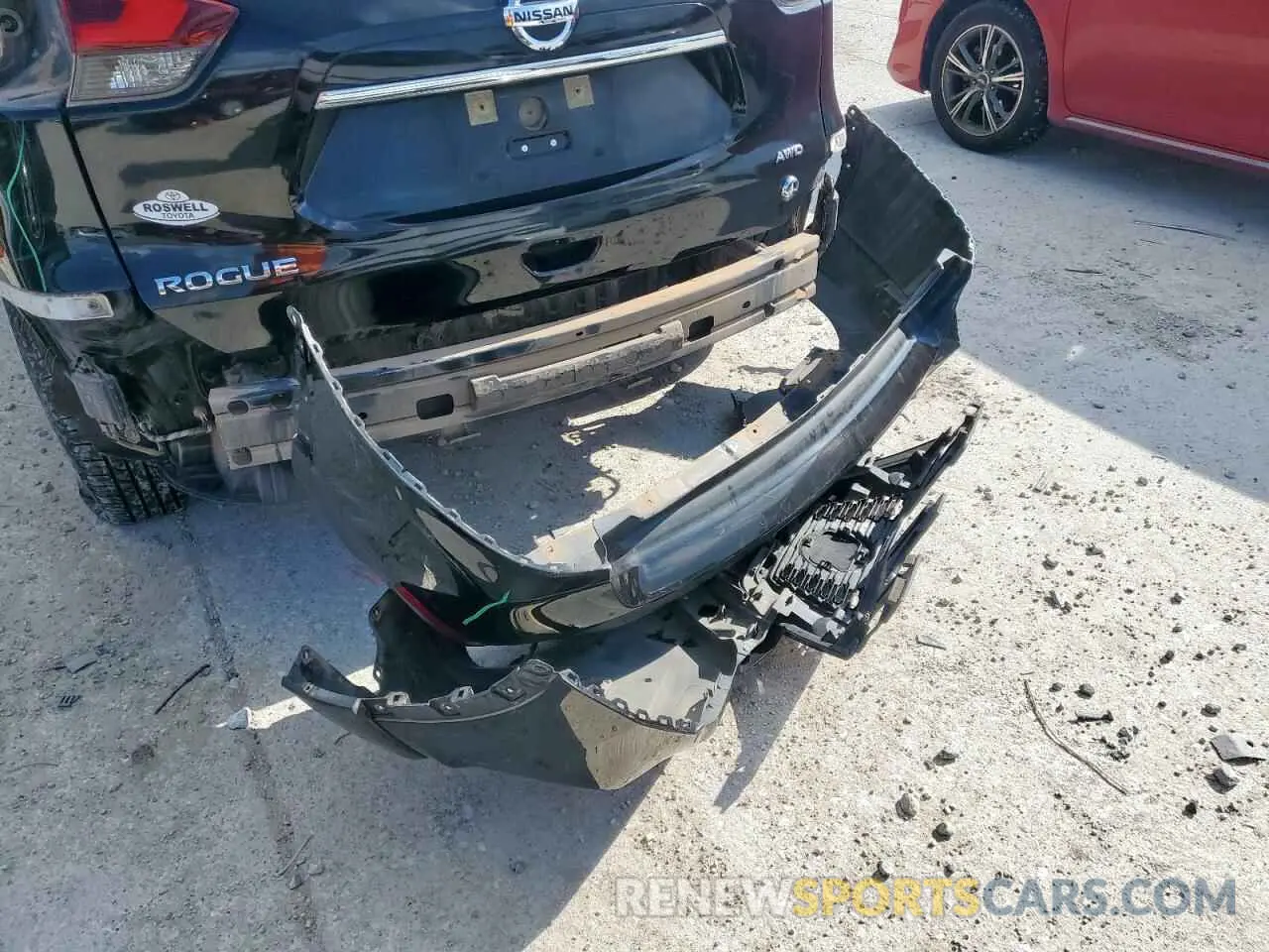 13 Photograph of a damaged car KNMAT2MV3LP517558 NISSAN ROGUE 2020