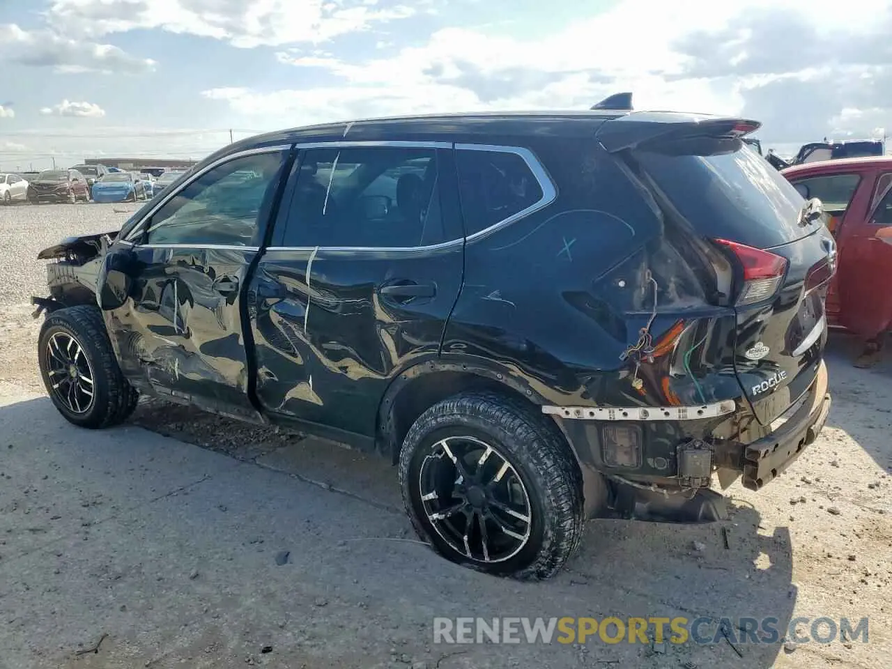 2 Photograph of a damaged car KNMAT2MV3LP517558 NISSAN ROGUE 2020