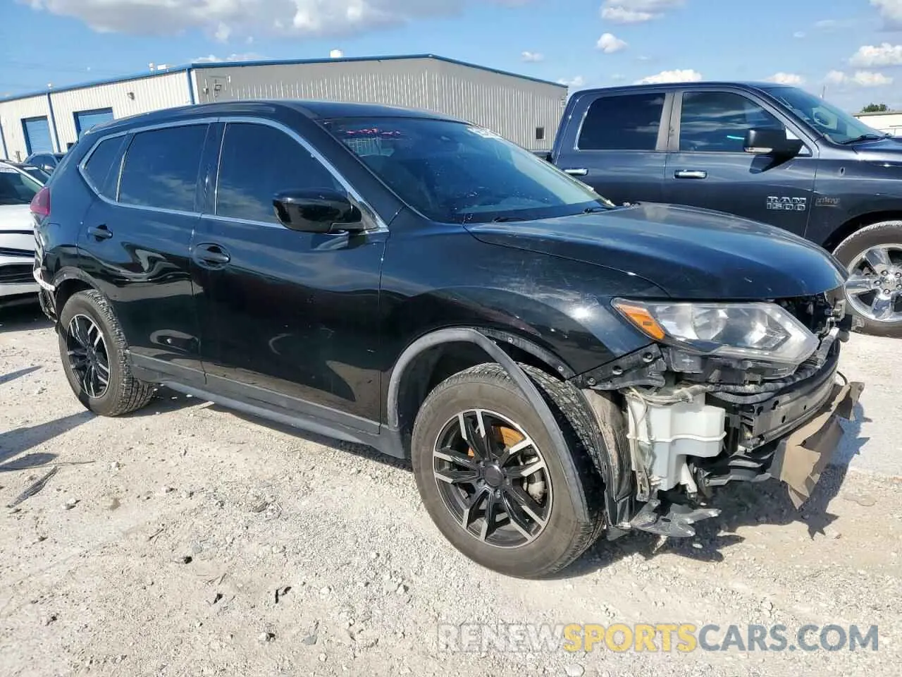 4 Photograph of a damaged car KNMAT2MV3LP517558 NISSAN ROGUE 2020