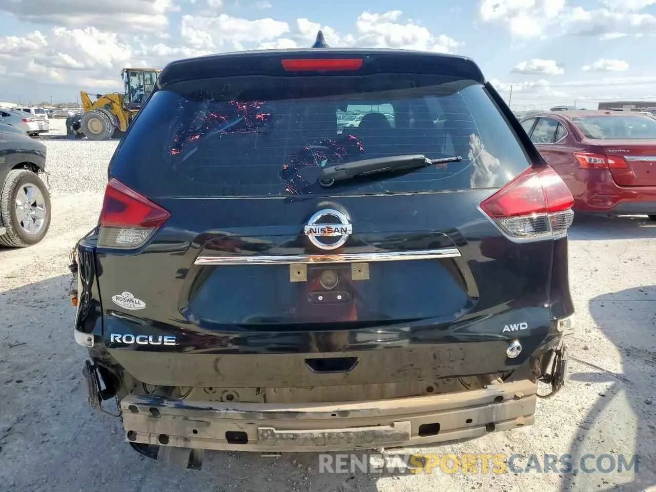 6 Photograph of a damaged car KNMAT2MV3LP517558 NISSAN ROGUE 2020