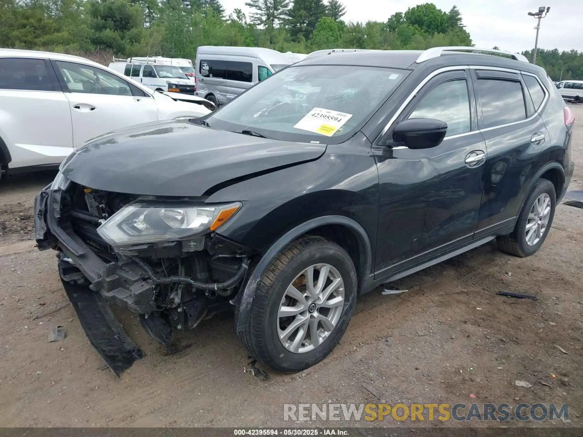 2 Photograph of a damaged car KNMAT2MV3LP530942 NISSAN ROGUE 2020