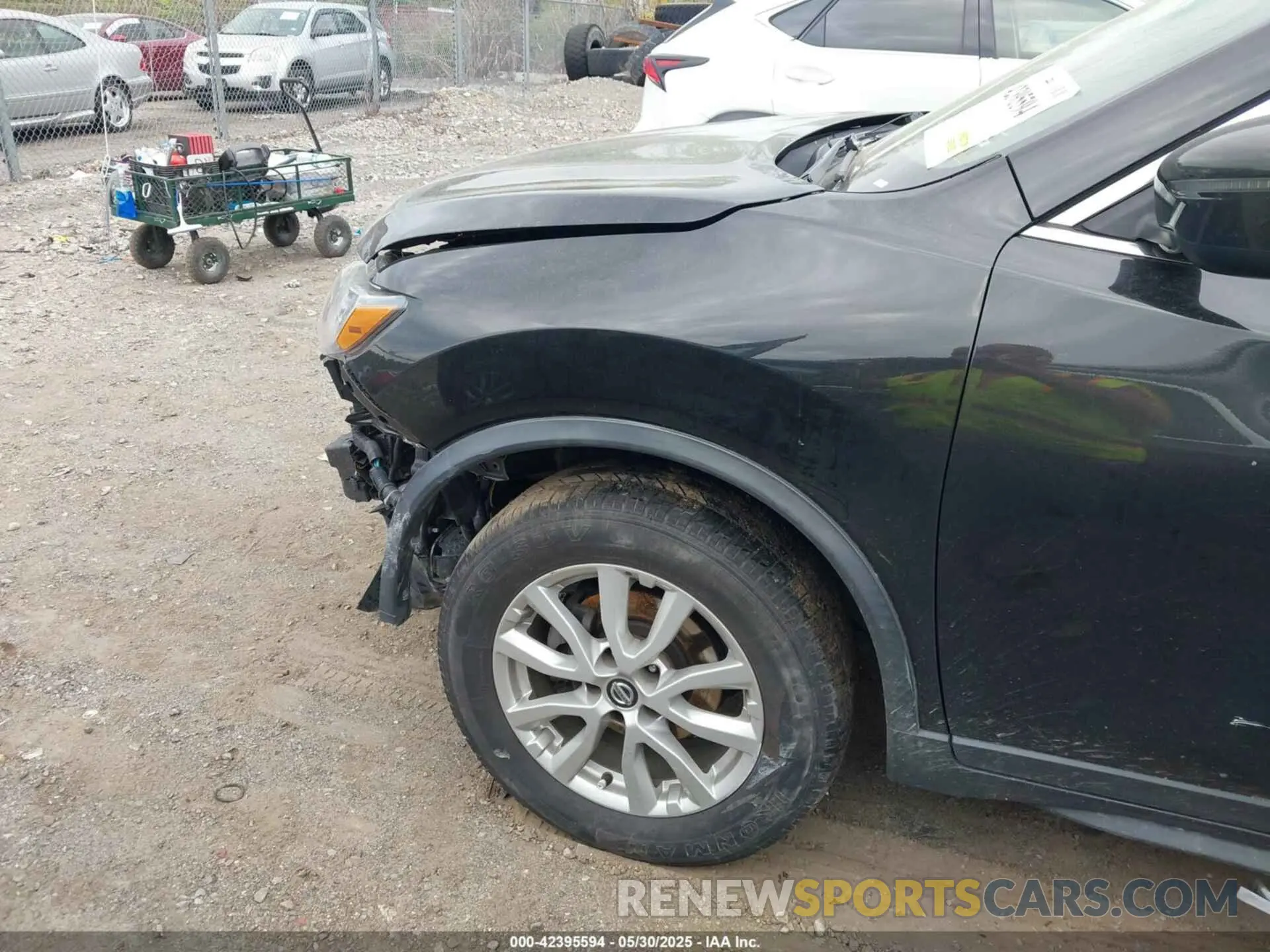 6 Photograph of a damaged car KNMAT2MV3LP530942 NISSAN ROGUE 2020