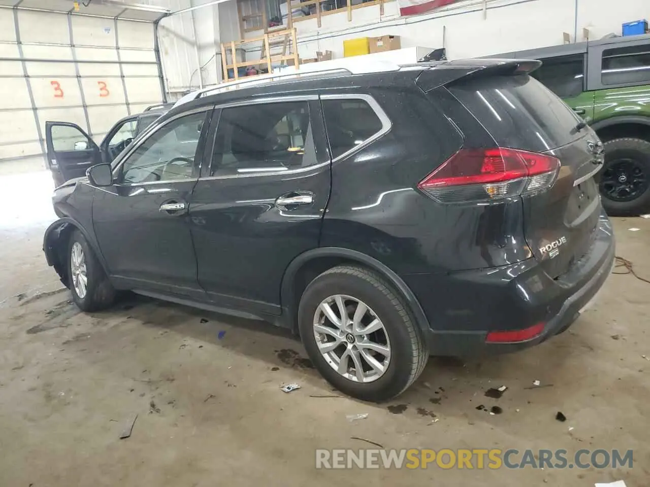 2 Photograph of a damaged car KNMAT2MV4LP535583 NISSAN ROGUE 2020