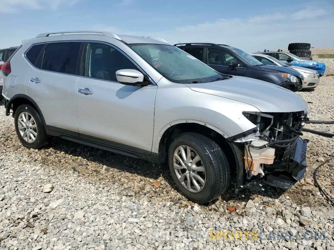 4 Photograph of a damaged car KNMAT2MV4LP536281 NISSAN ROGUE 2020