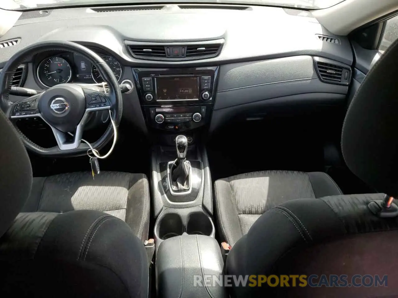 8 Photograph of a damaged car KNMAT2MV4LP536281 NISSAN ROGUE 2020