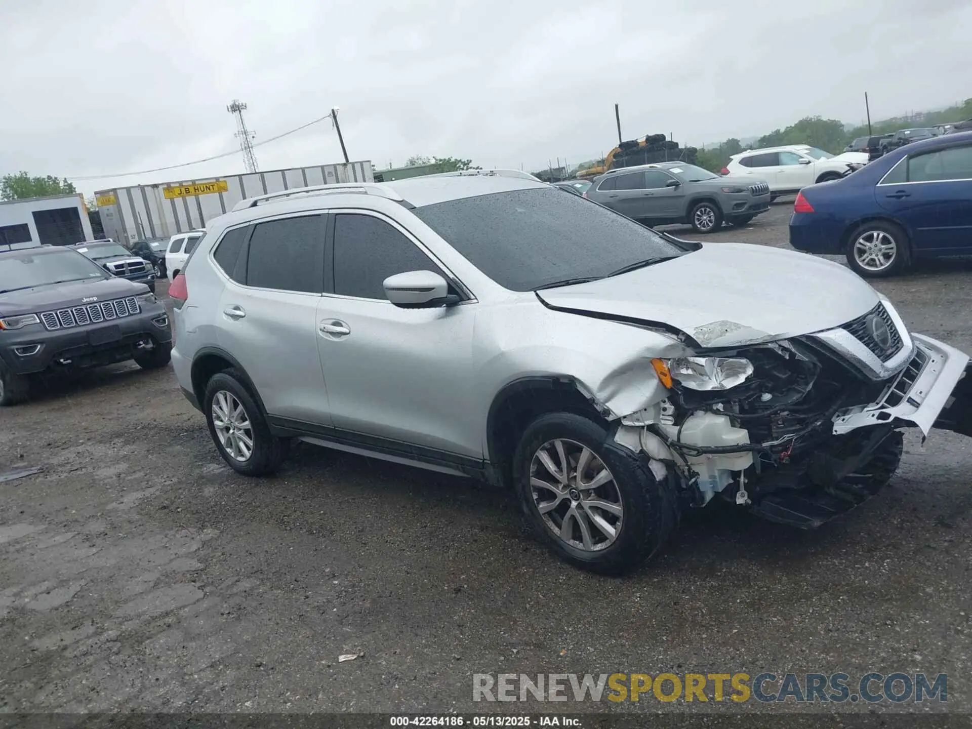1 Photograph of a damaged car KNMAT2MV4LP538466 NISSAN ROGUE 2020