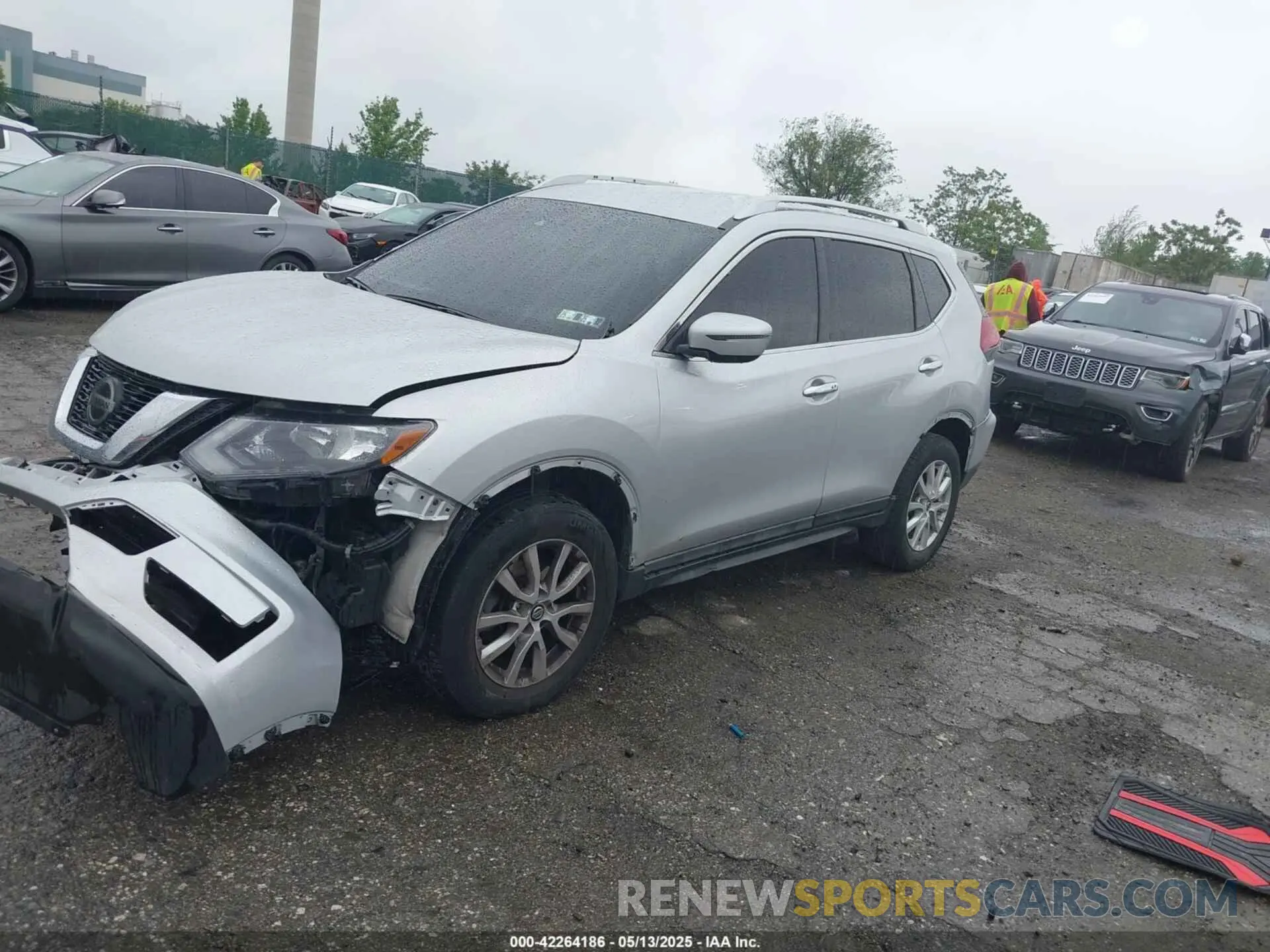 2 Photograph of a damaged car KNMAT2MV4LP538466 NISSAN ROGUE 2020