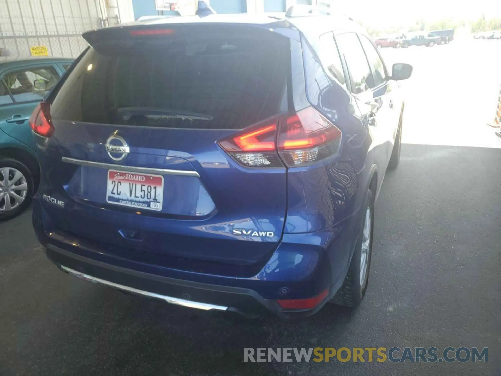 1 Photograph of a damaged car KNMAT2MV4LP542145 NISSAN ROGUE 2020